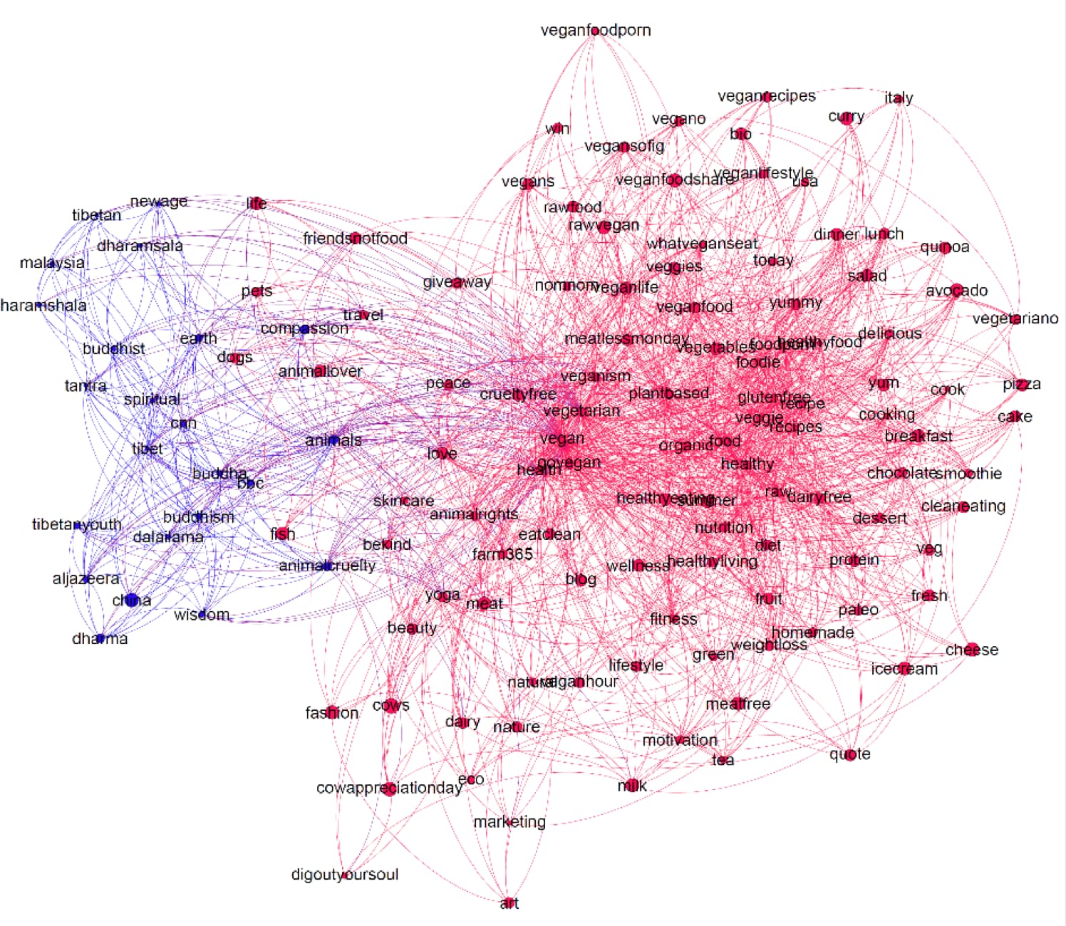 Revisited Co-hashtag Graph
